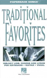 Hal Leonard Corporation Paperback Songs - TRADITIONAL FAVORITES       vocal/chord