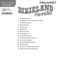 DIXIELAND Favorites + Audio Online / trumpeta