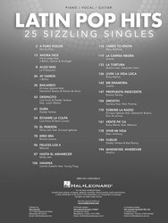 Latin Pop Hits - 25 Sizzling Singles