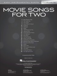 Movie Songs for Two / klarinet - snadná dueta