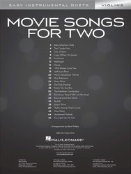 Movie Songs for Two / housle - snadné dueta