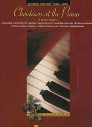 Hal Leonard Corporation CHRISTMAS AT THE PIANO / 1 klavír 4 ruce