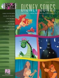 Hal Leonard Corporation PIANO DUET PLAY ALONG 6 - DISNEY SONGS + CD