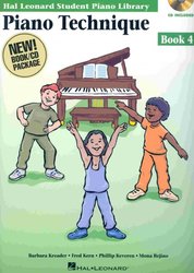 PIANO TECHNIQUE BOOK 4 + Audio Online