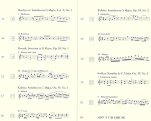 SONATINA ALBUM by Various Composers + CD / sólo klavír