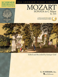 MOZART - Sonata in C Major, K.545 + Audio Online / klavír