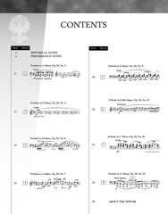 CHOPIN - Selected Preludes + Audio Online / sólo klavír