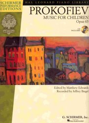 PROKOFIEV - Music for Children, Op. 65 + Audio Online / sólo klavír