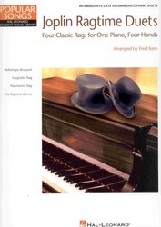 Hal Leonard Corporation Joplin Ragtime Duets - Four Classic Rags for 1 piano 4 hands