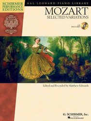 MOZART - Selected Variations + CD / sólo klavír