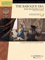 THE BAROQUE ERA: Early Intermediate Level + Audio Online / sólo klavír