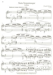 DEBUSSY: SUITE BERGAMASQUE + Audio Online / sólo klavír