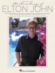 Hal Leonard Corporation ELTON JOHN : The Love Songs of ... (25 hits) - klavír/zpěv/kytara