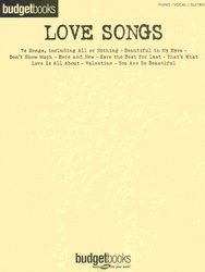 BUDGETBOOKS - LOVE SONGS klavír/zpěv/kytara