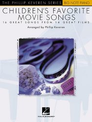 Children&apos;s Favorite Movie Songs - 16 dětmi oblíbených filmových písní v jednoduché úpravě pro klavír