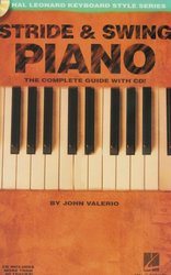 STRIDE &amp; SWING PIANO + Audio Online  the instructional book / klavír
