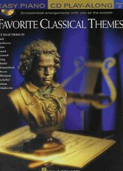 EASY PIANO 2 - FAVORITE CLASSICAL THEMES + CD / klavír