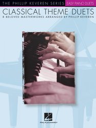 Hal Leonard Corporation CLASSICAL THEME DUETS - 8 oblíbených motivů klasické hudby ve snadné úpravě pro 1 klavír a 4 ruce