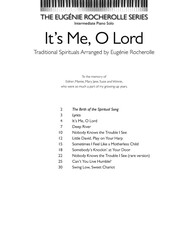 IT'S ME, O LORD + CD / spirituály pro sólo klavír