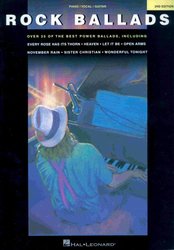 Hal Leonard Corporation ROCK BALLADS  2nd edition      klavír/zpěv/kytara