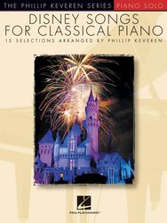 DISNEY SONGS FOR CLASSICAL PIANO - piano solos