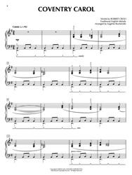 CANDLELIGHT CHRISTMAS by Eugénie Rocherolle + CD / sólo klavír