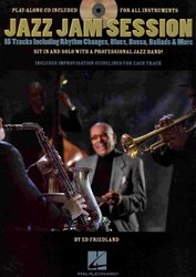 JAZZ JAM SESSION + CD your improvisation with a professional jazz band