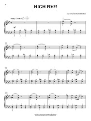 ON THE JAZZY SIDE by Eugenie Rocherolle + CD / sólo klavír