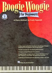 Boogie Woogie for Beginners + CD / a piano method by Frank Paparelli / klavír