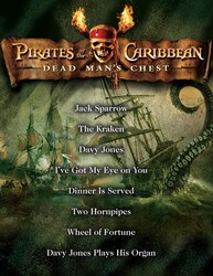 Pirates of the Caribbean 2 - Dead Man's Chest / sólo klavír