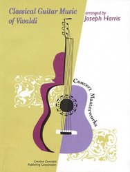 CREATIVE CONCEPTS PUBLISHING Classical Guitar Music of VIVALDI - kytara + tabulatura