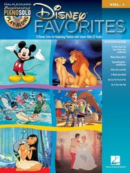 Beginning Piano Solo 1 - DISNEY FAVORITES + Audio Online