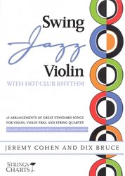 Swing Jazz Violin with Hot-Club Rhythm + Audio Online / housle