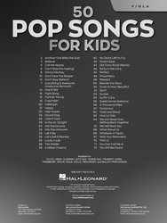 50 Pop Songs for Kids / viola - 50 dětmi oblíbených písniček