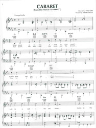 Cabaret (from Cabaret)       klavír/zpěv/kytara