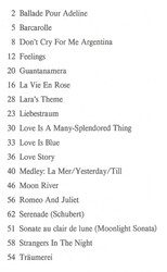 THE BEST OF RICHARD CLAYDERMAN / krásné melodie pro snadný klavír