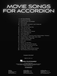 Movie Songs for Accordion / Filmové melodie pro akordeon