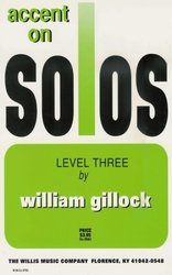 Accent on Solos by William Gillock - Level 3