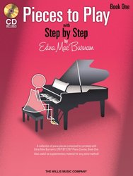 Pieces to Play 1 by Edna Mae Burnam + CD / velmi jednoduché skladbičky pro klavír
