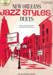 JAZZ STYLES - New Orleans - Piano Duets (red) + Audio Online / 1 klavír 4 ruce