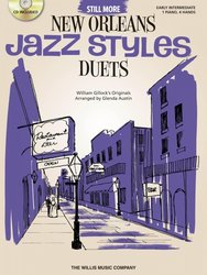 The Willis Music Company JAZZ STYLES - NEW ORLEANS - PIANO DUETS - STILL MORE (purple) + CD / 1 piano 4 hands