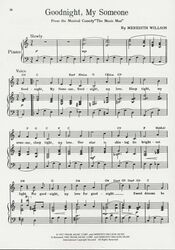 THE MUSIC MAN vocal selection from musical