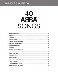 Really Easy Piano - 40 ABBA Songs