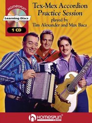 Homespun Tapes, Ltd Tex-Mex Accordion Practice Session - CD (Learning Disc)