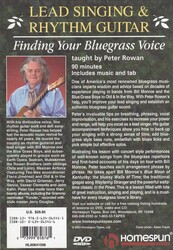 Lead Singing &amp; Rhythm Guitar: Finding Your Bluegrass Voice + DVD