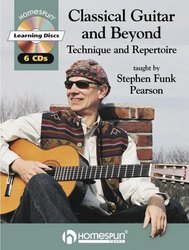 Classical Guitar and Beyond - technique and repertoire + 6x CD