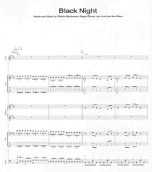 DEEP PURPLE - GREATEST HITS  transcribed scores