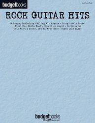 BUDGETBOOKS - ROCK GUITAR HITS zpěv/kytara + tabulatura