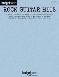 Hal Leonard Corporation BUDGETBOOKS - ROCK GUITAR HITS  zpěv/kytara + tabulatura