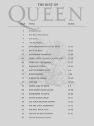 QUEEN, The Best of + CD / kytara + tabulatura